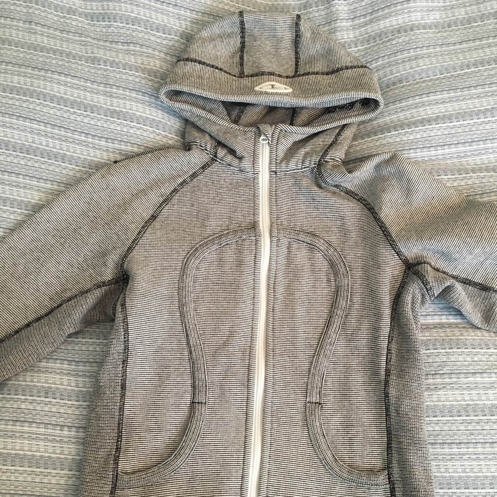 Striped Lululemon Scuba Hoodie